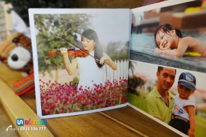 In Photobook cho bé, album ảnh gia đình tại Hà Nội