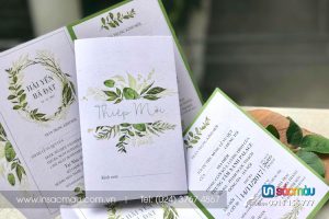 In Thiệp cưới giá rẻ tại Hoàng Quốc Việt, Trần Thái Tông, Cầu Giấy Hà Nội