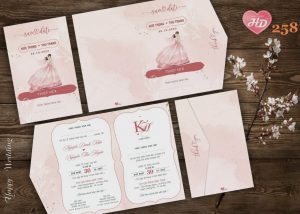 In Thiệp cưới lấy ngay giá rẻ tại Phú Diễn, Hà Nội